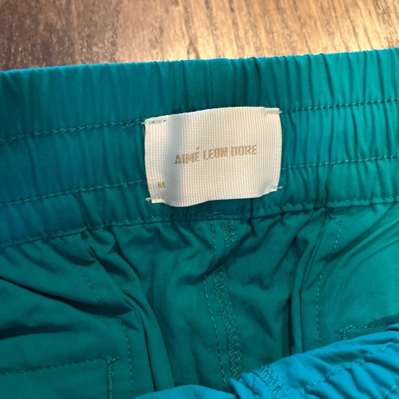 Aime Leon Dore Teal Track Pants Brand New - Picture 3 of 6